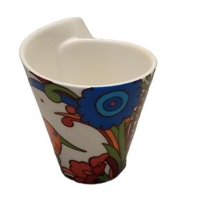 VILLEROY AND  BOCH NEW WAVE ACAPULCO  FLAT  COFFEE CUP